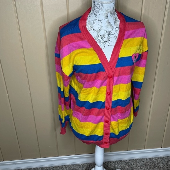 ModCloth x Hello Kitty Sweet Like Candy Oversized Cardigan Small - Picture 2 of 4